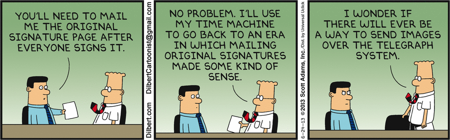 Dilbert Cartoon